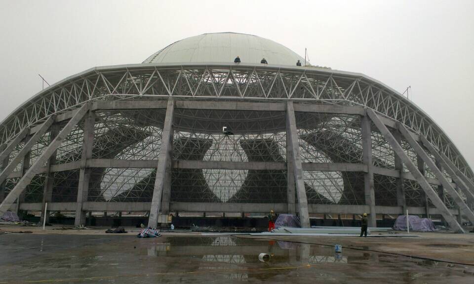 西双版纳温泉馆网架工程